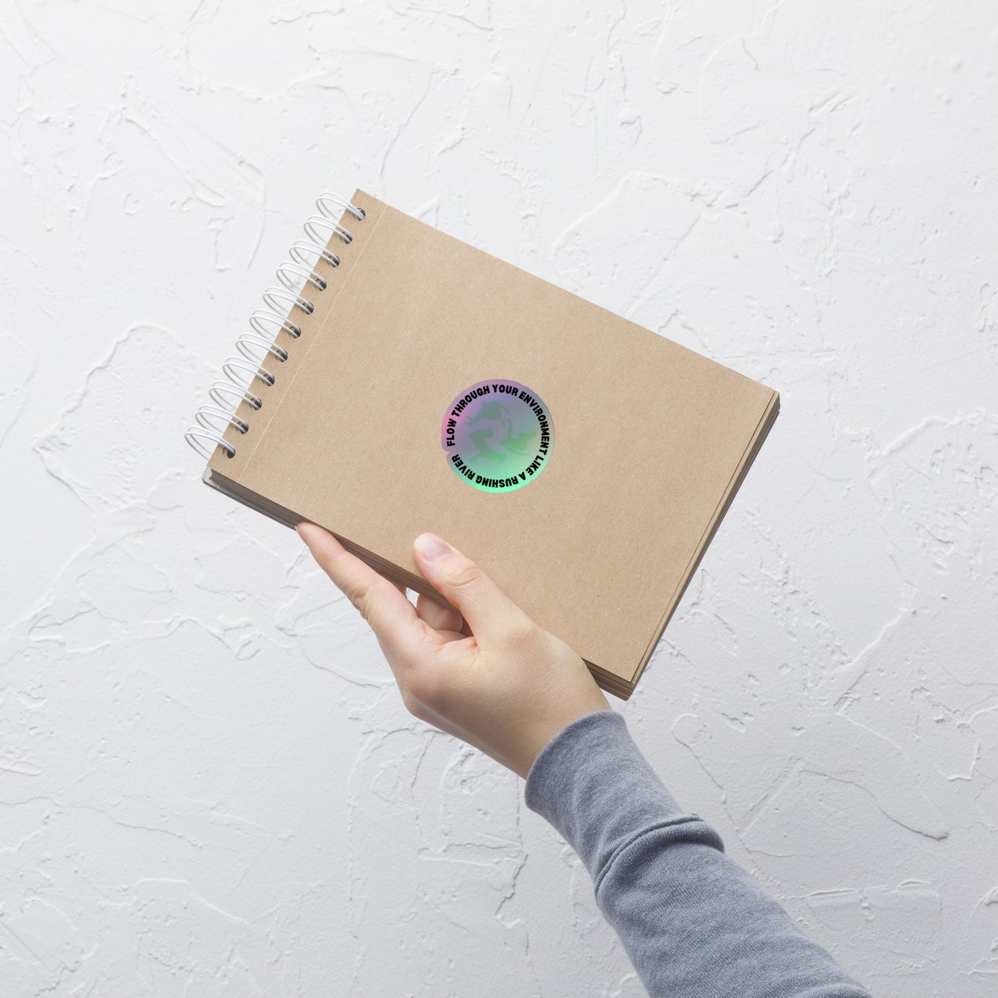 Flow Design Holographic stickers