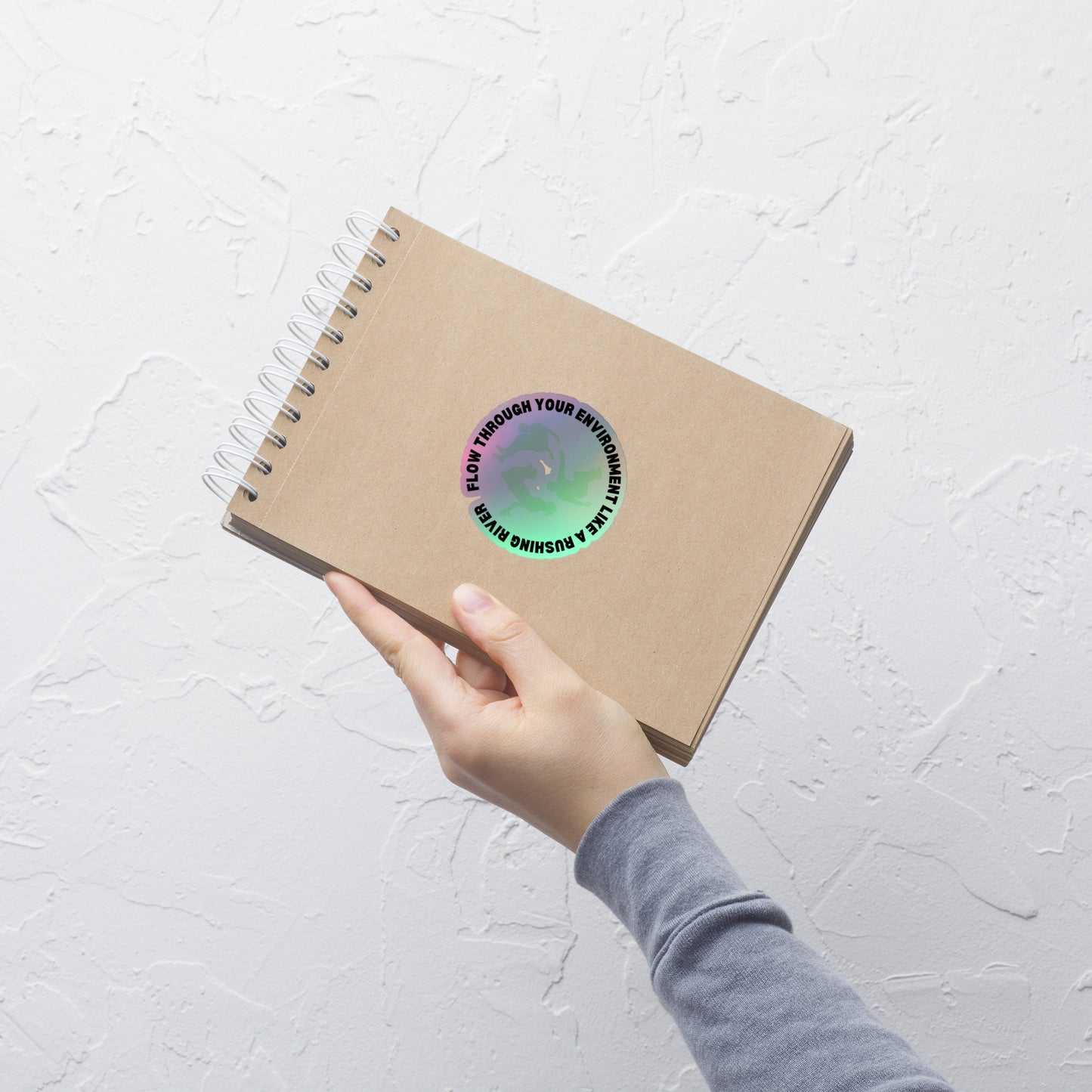 Flow Design Holographic stickers