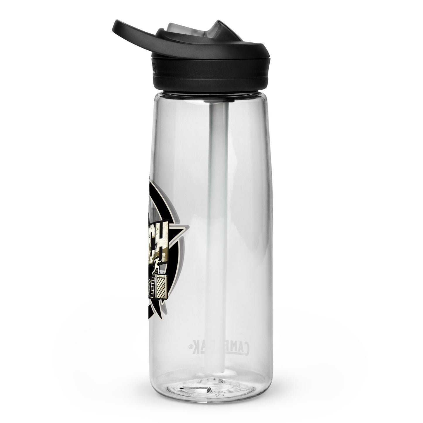 The Coach water bottle