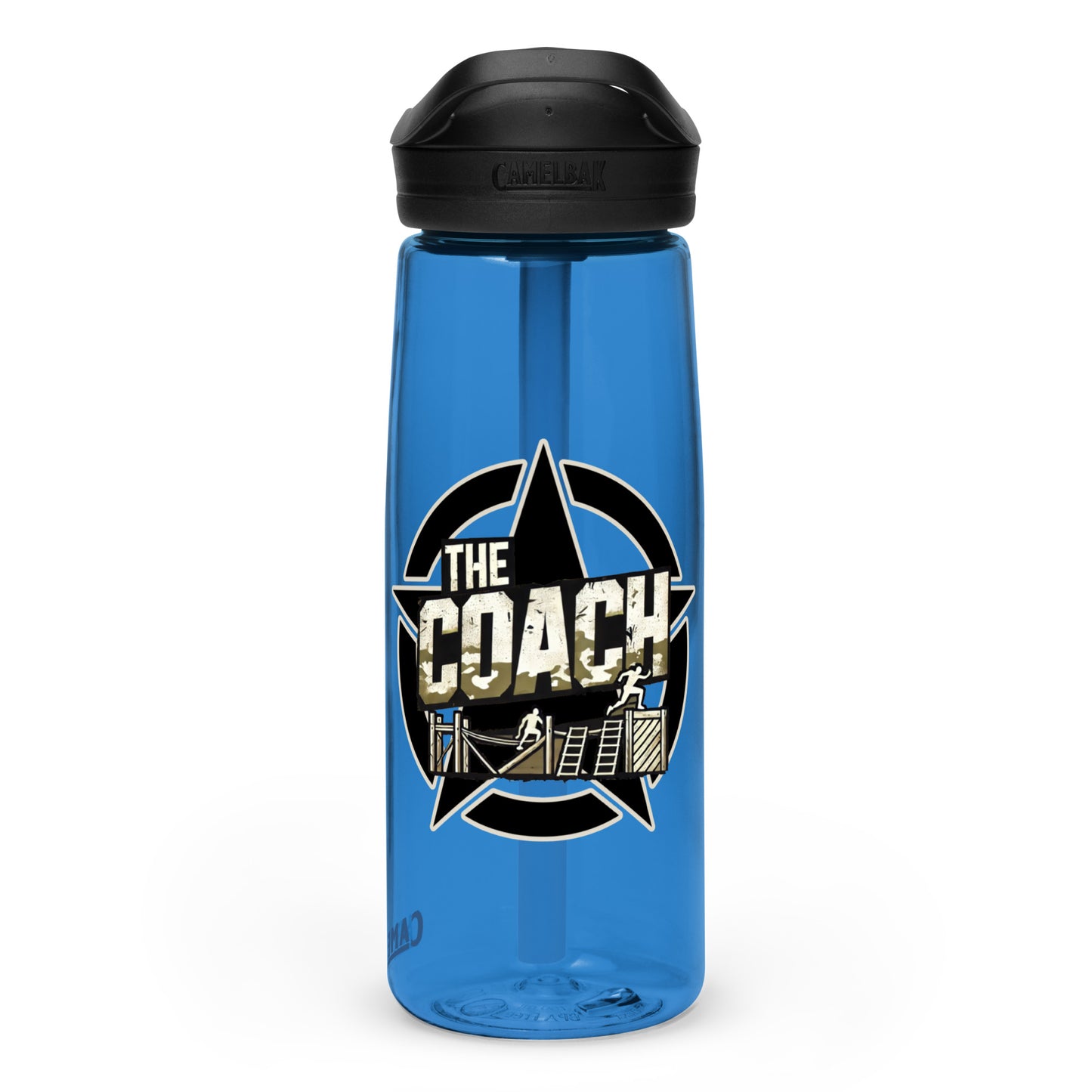 The Coach water bottle