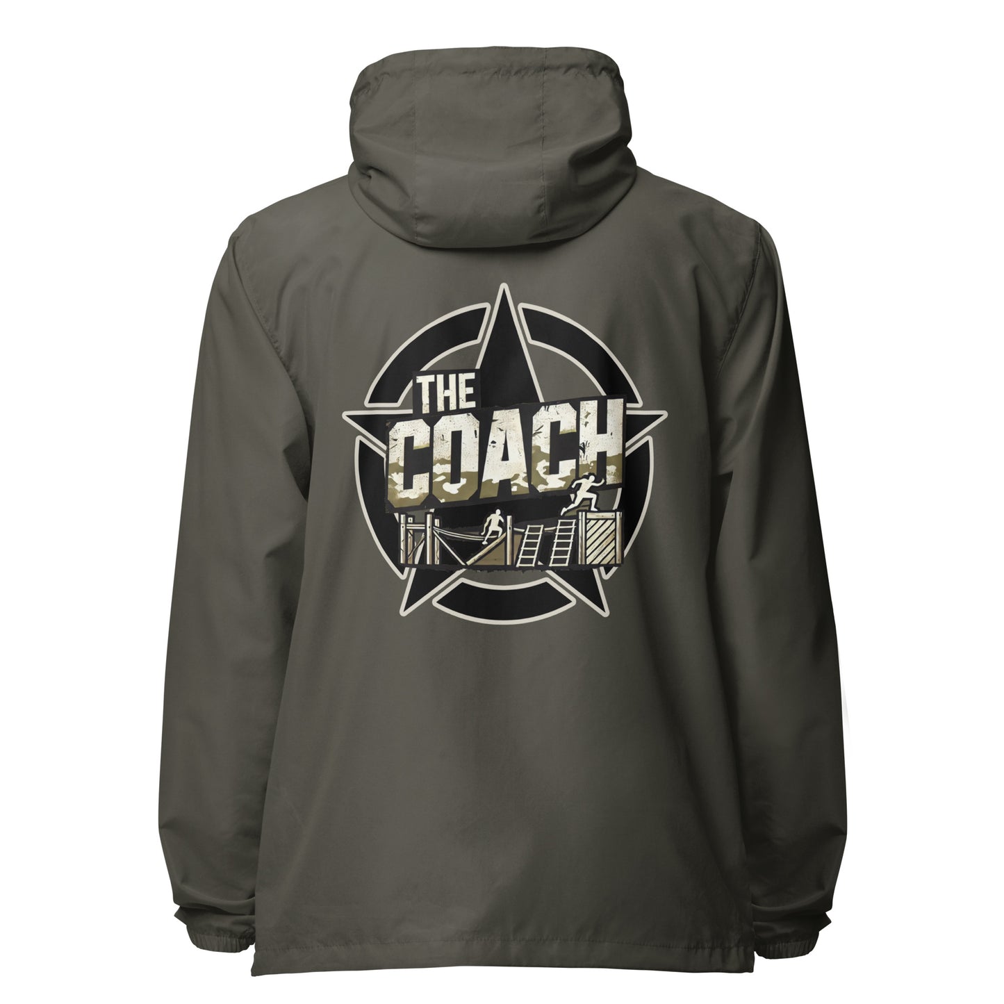 The Coach Unisex zip up windbreaker