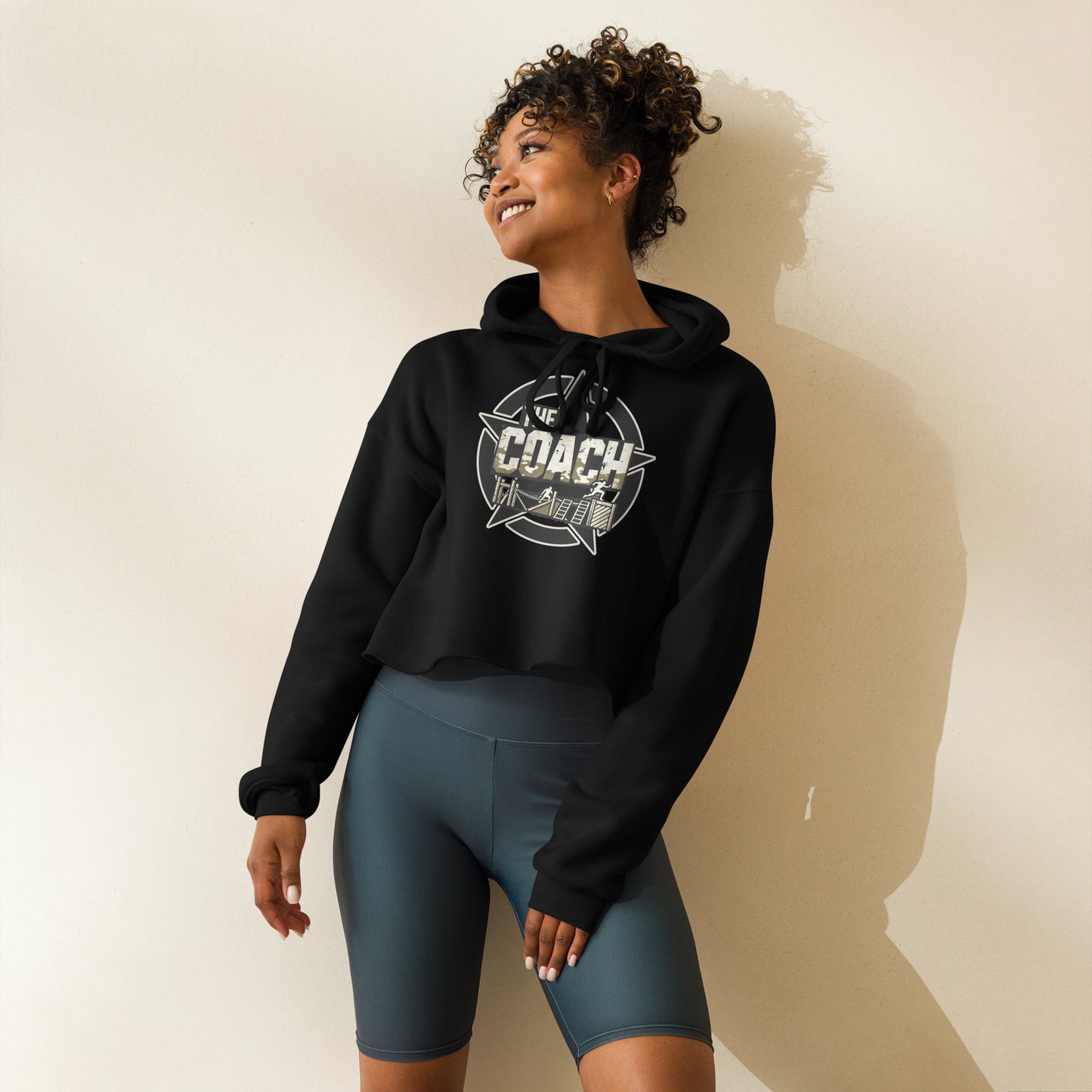 The Coach Crop Hoodie
