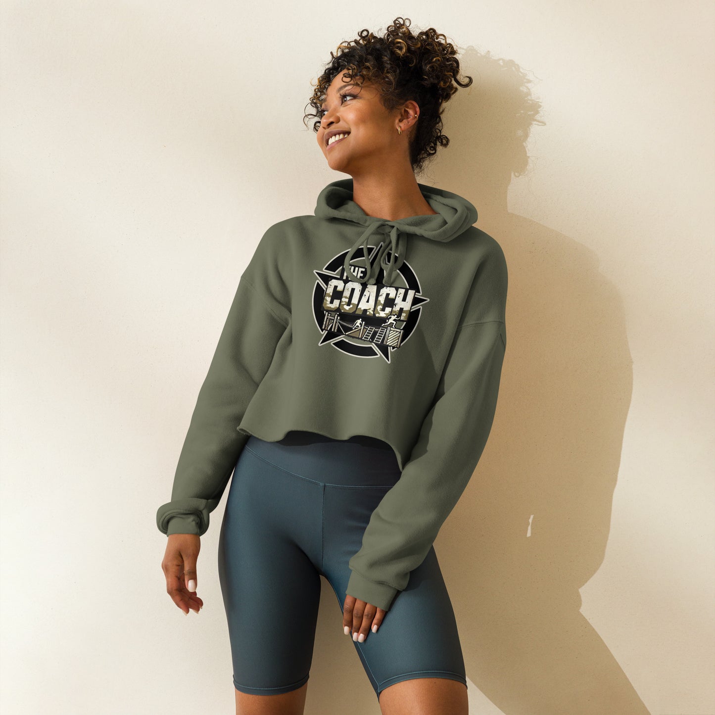 The Coach Crop Hoodie