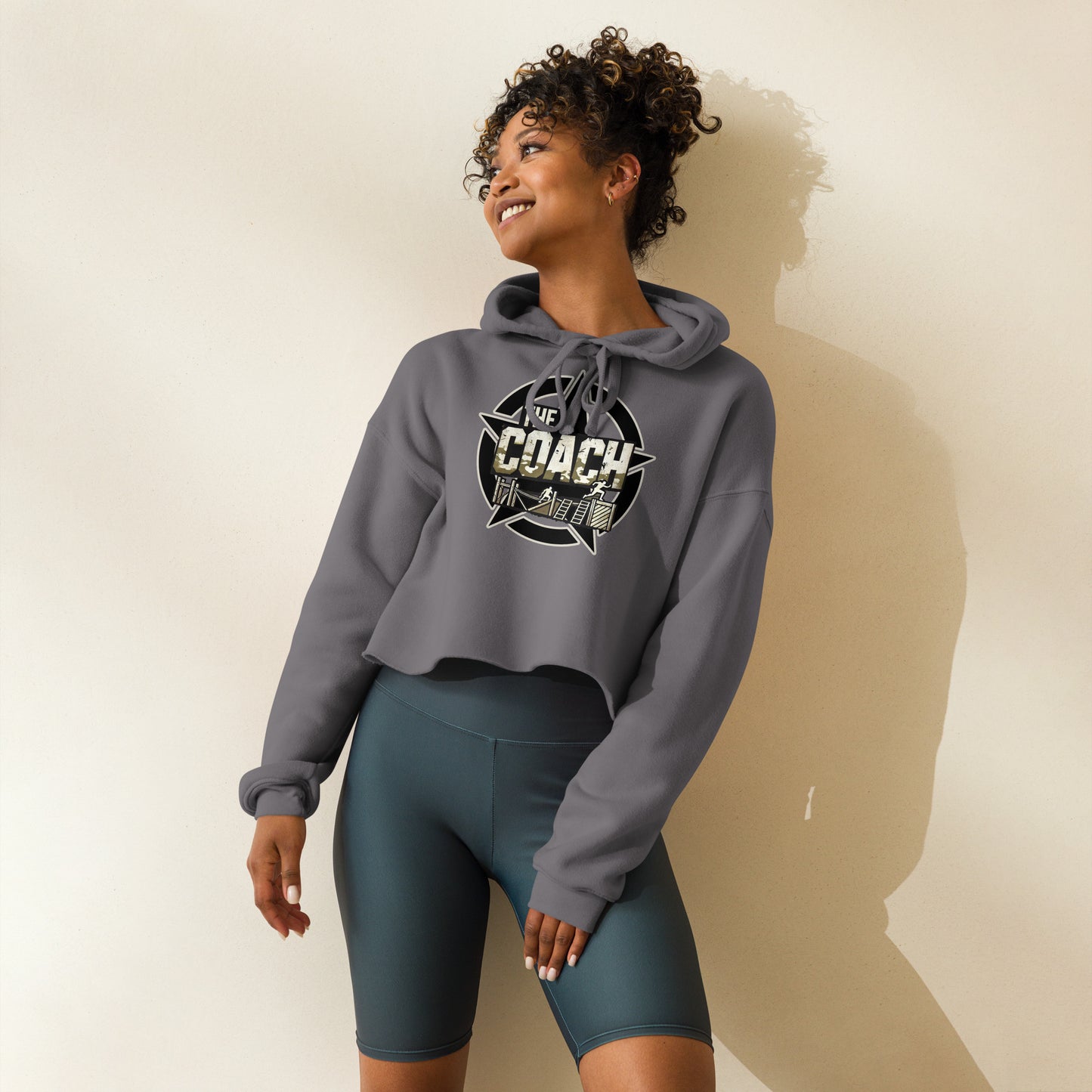 The Coach Crop Hoodie
