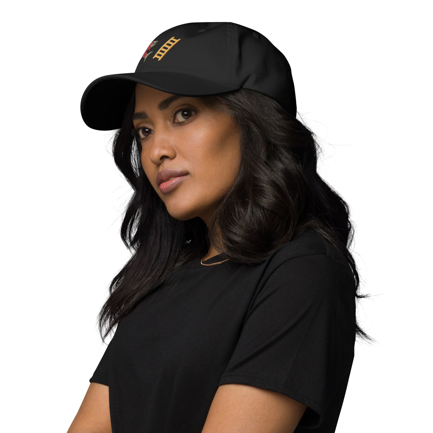 Salmon Ladder Emoji Dad hat