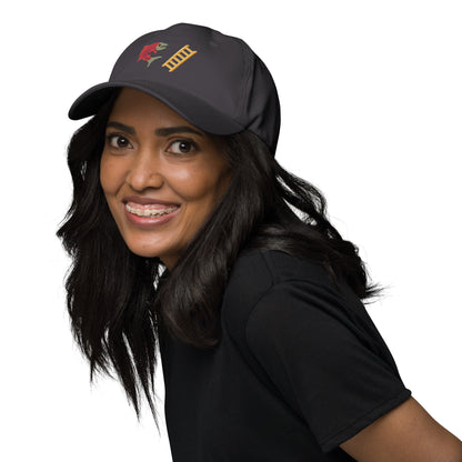 Salmon Ladder Emoji Dad hat