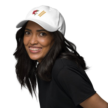 Salmon Ladder Emoji Dad hat