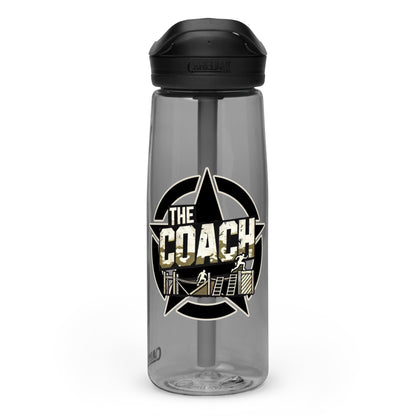 The Coach water bottle