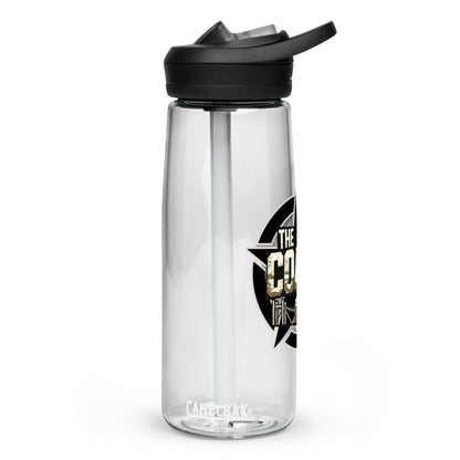 The Coach water bottle