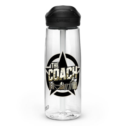 The Coach water bottle