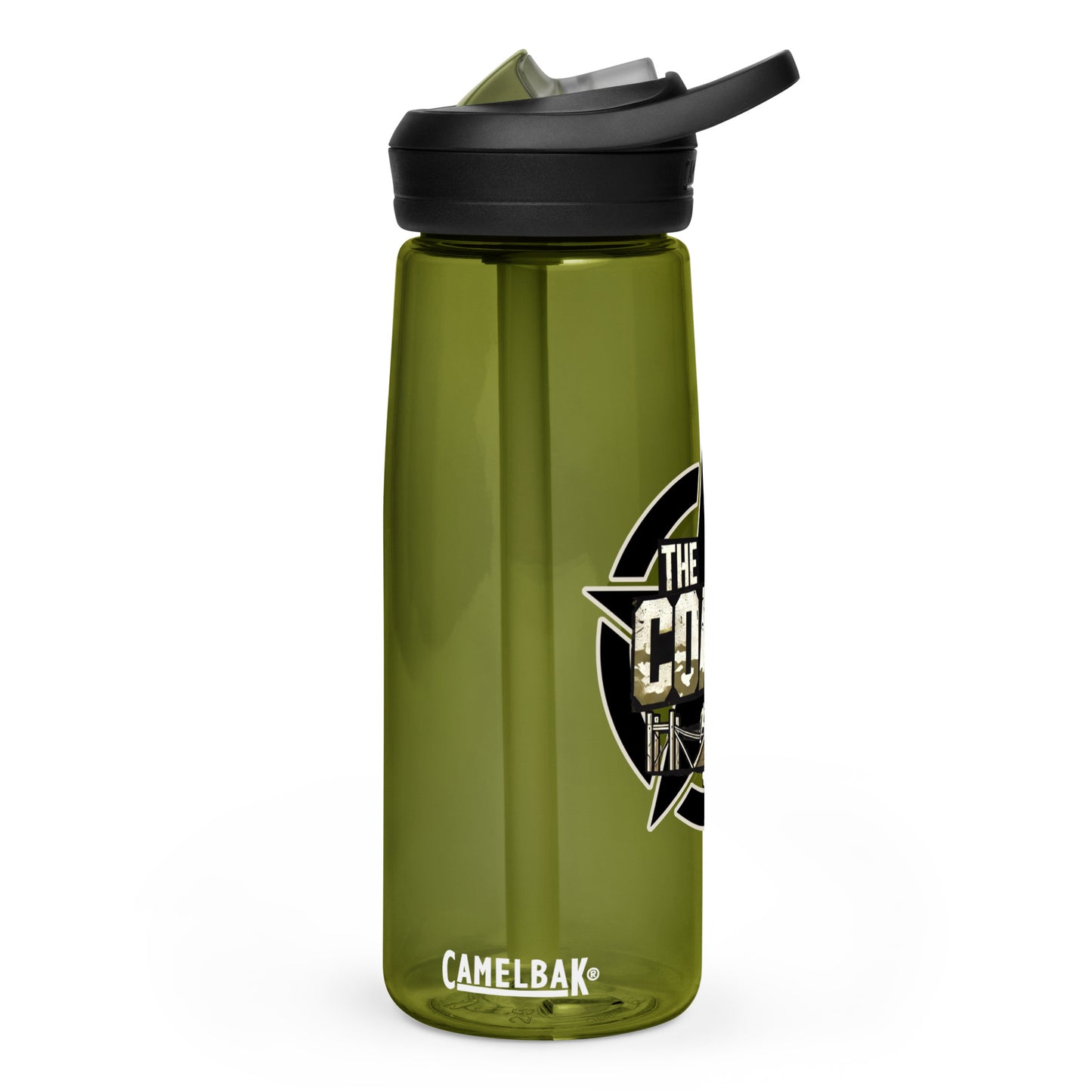 The Coach water bottle