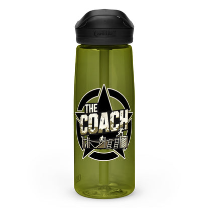The Coach water bottle