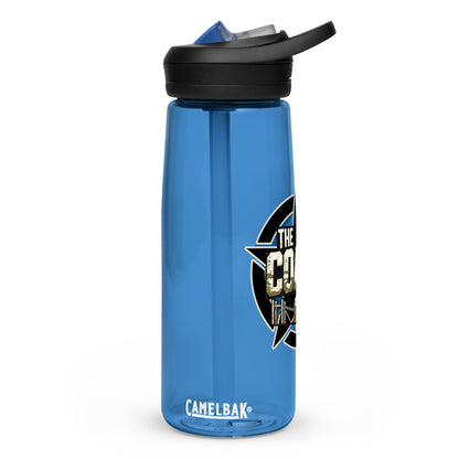 The Coach water bottle