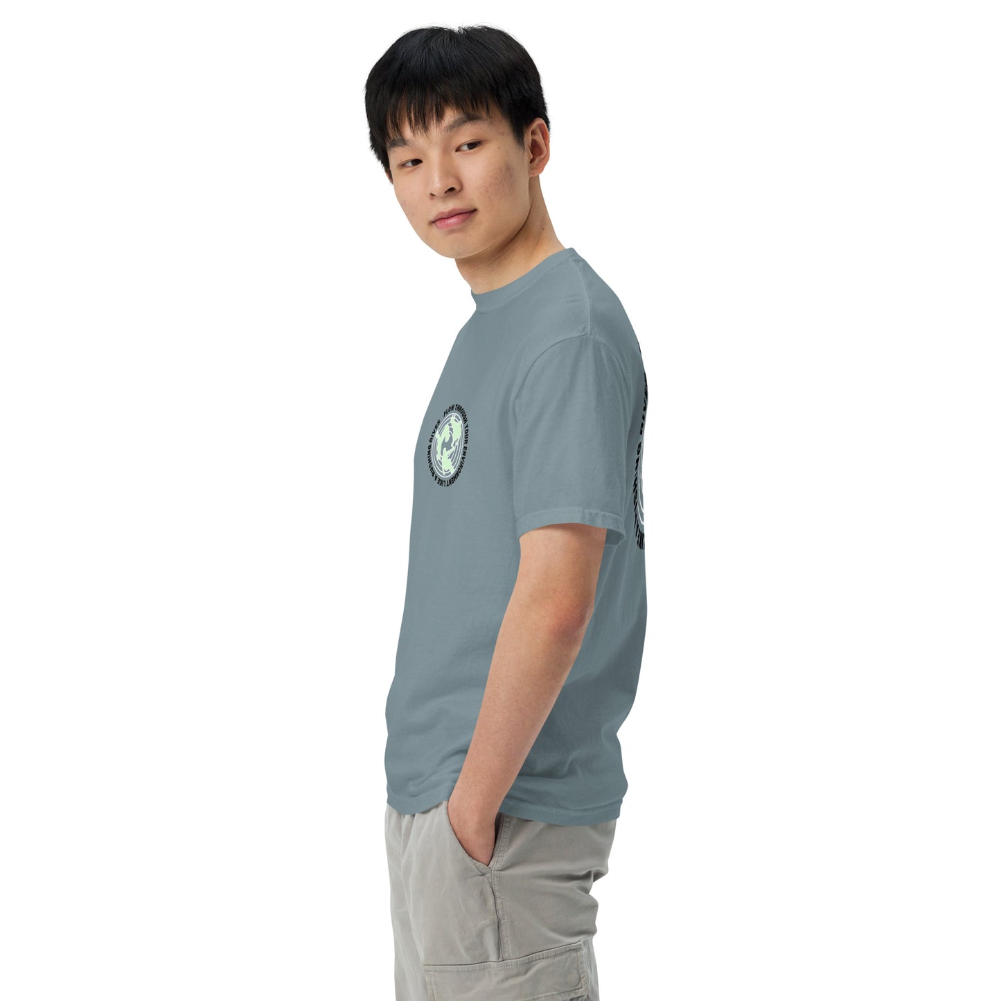 Flow Design Unisex heavyweight t-shirt