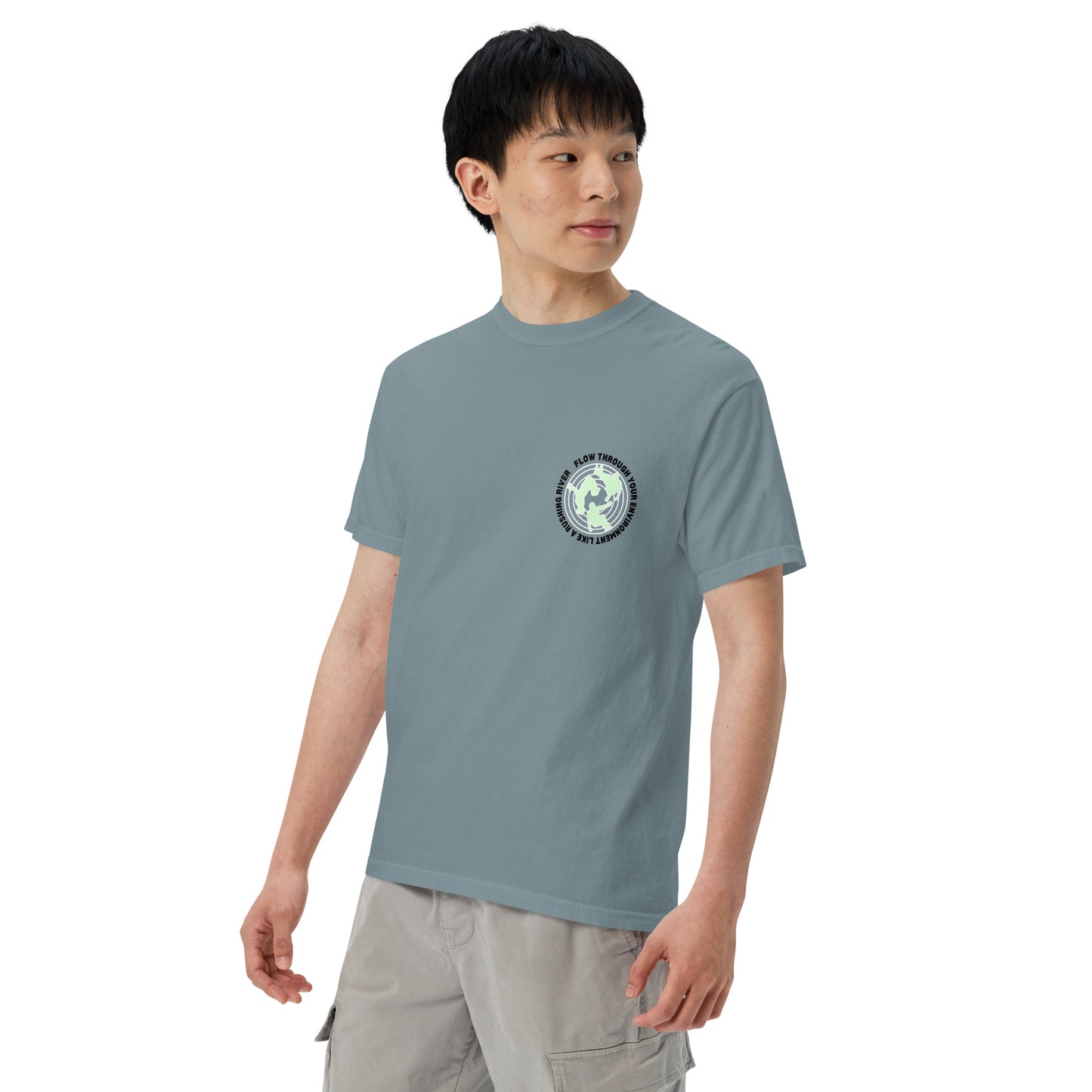 Flow Design Unisex heavyweight t-shirt