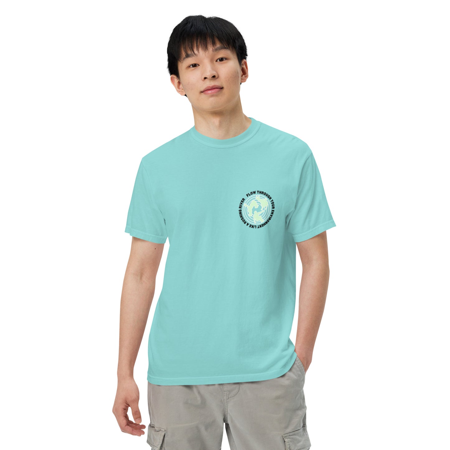 Flow Design Unisex heavyweight t-shirt