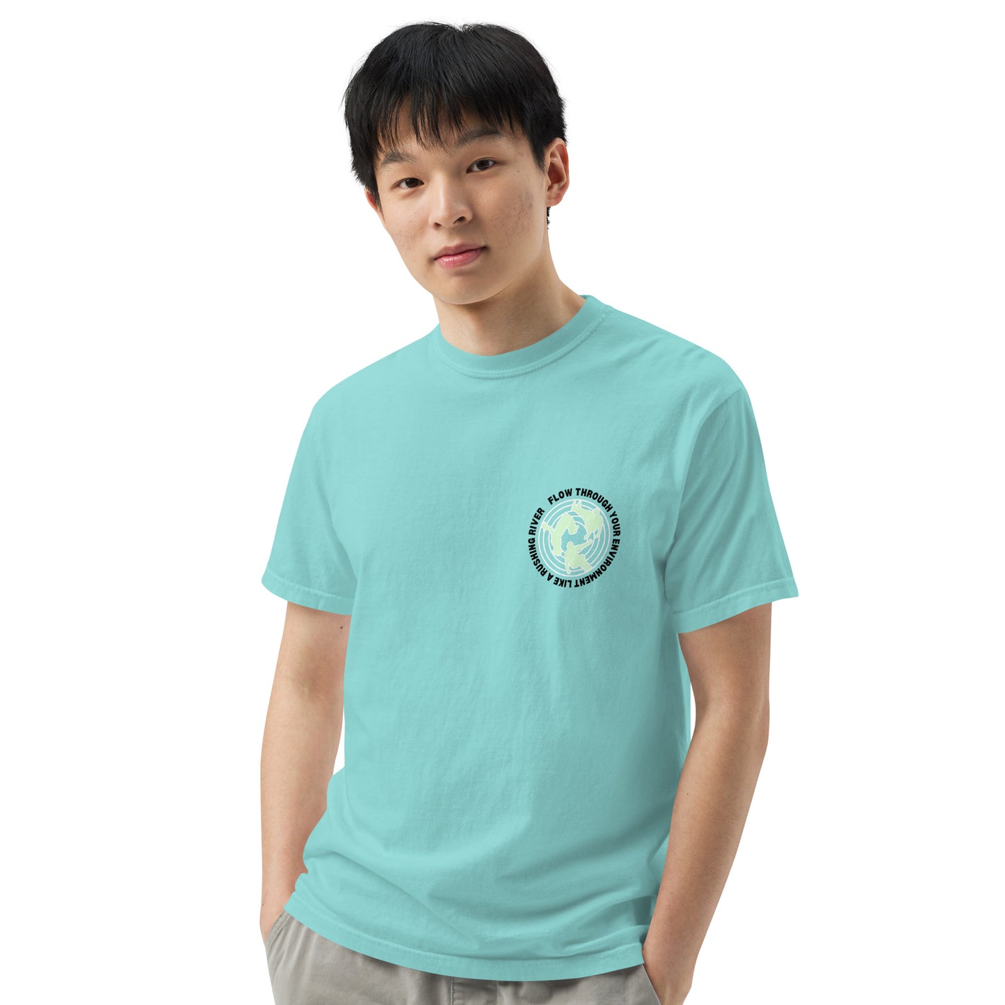 Flow Design Unisex heavyweight t-shirt