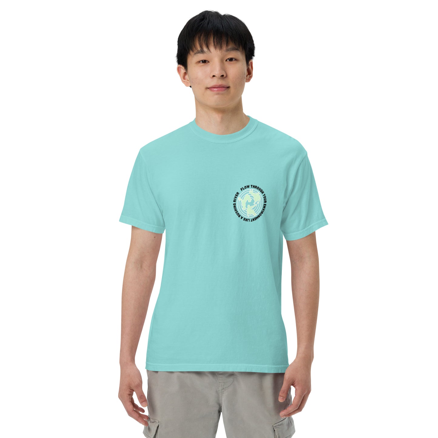 Flow Design Unisex heavyweight t-shirt