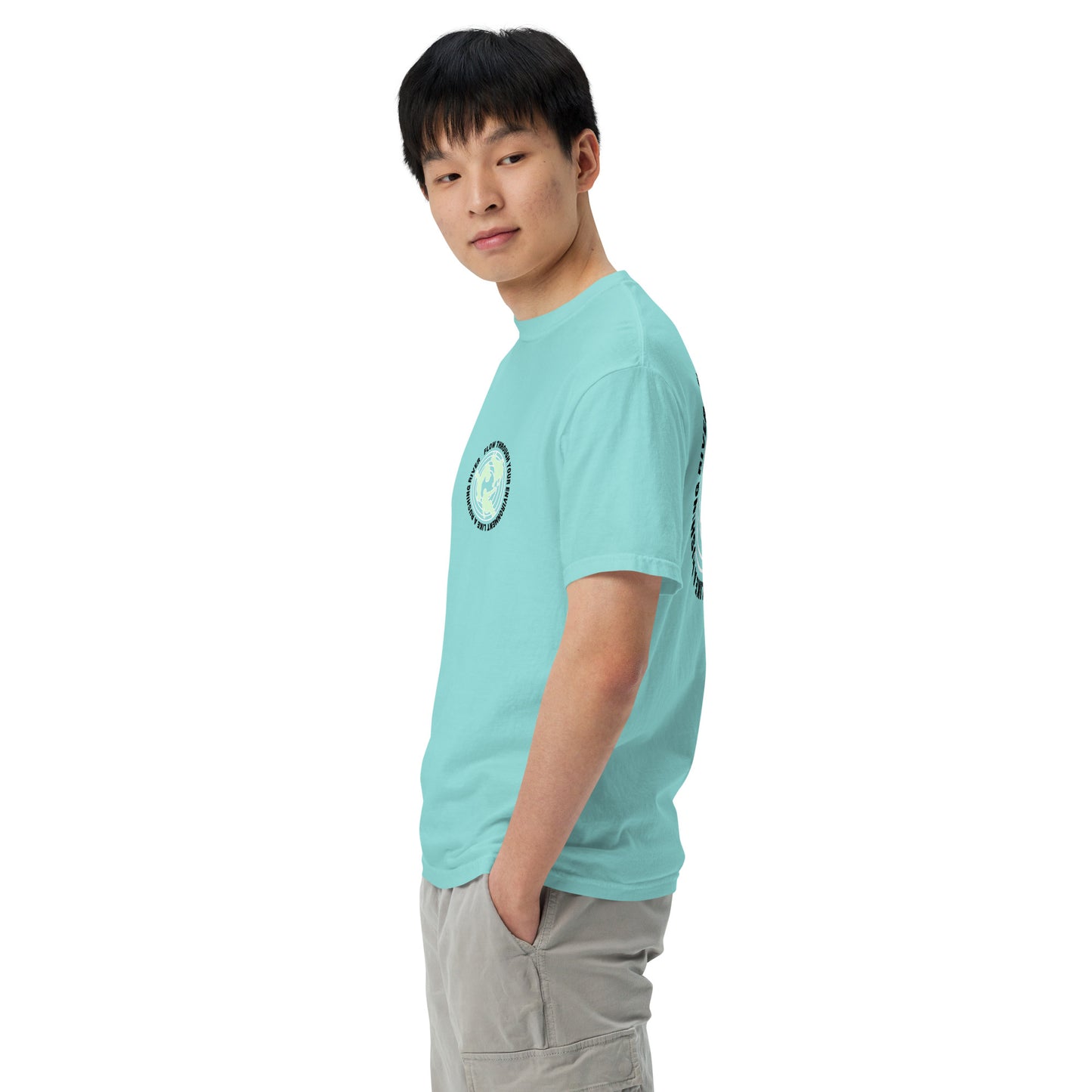 Flow Design Unisex heavyweight t-shirt