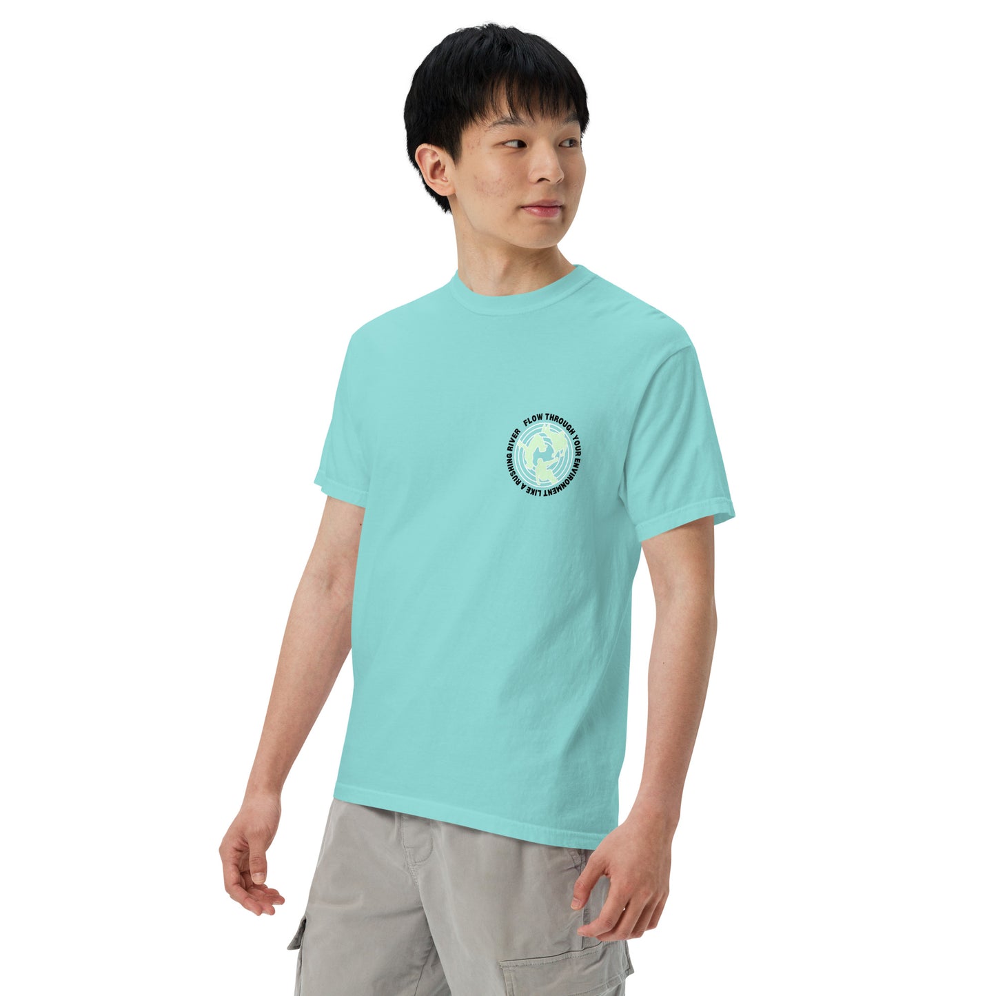 Flow Design Unisex heavyweight t-shirt