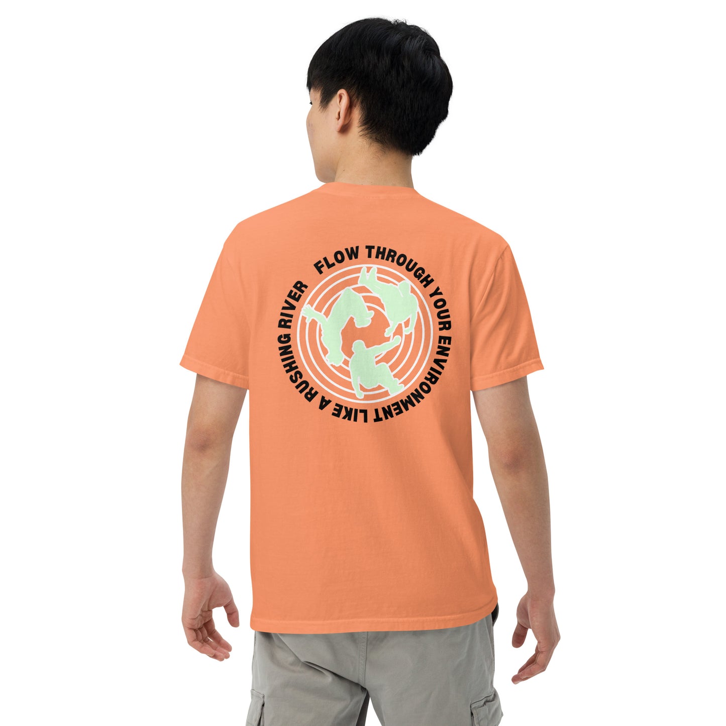 Flow Design Unisex heavyweight t-shirt