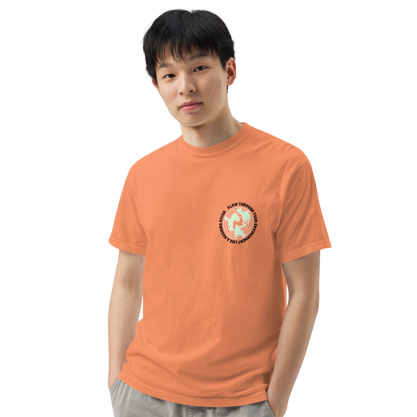 Flow Design Unisex heavyweight t-shirt