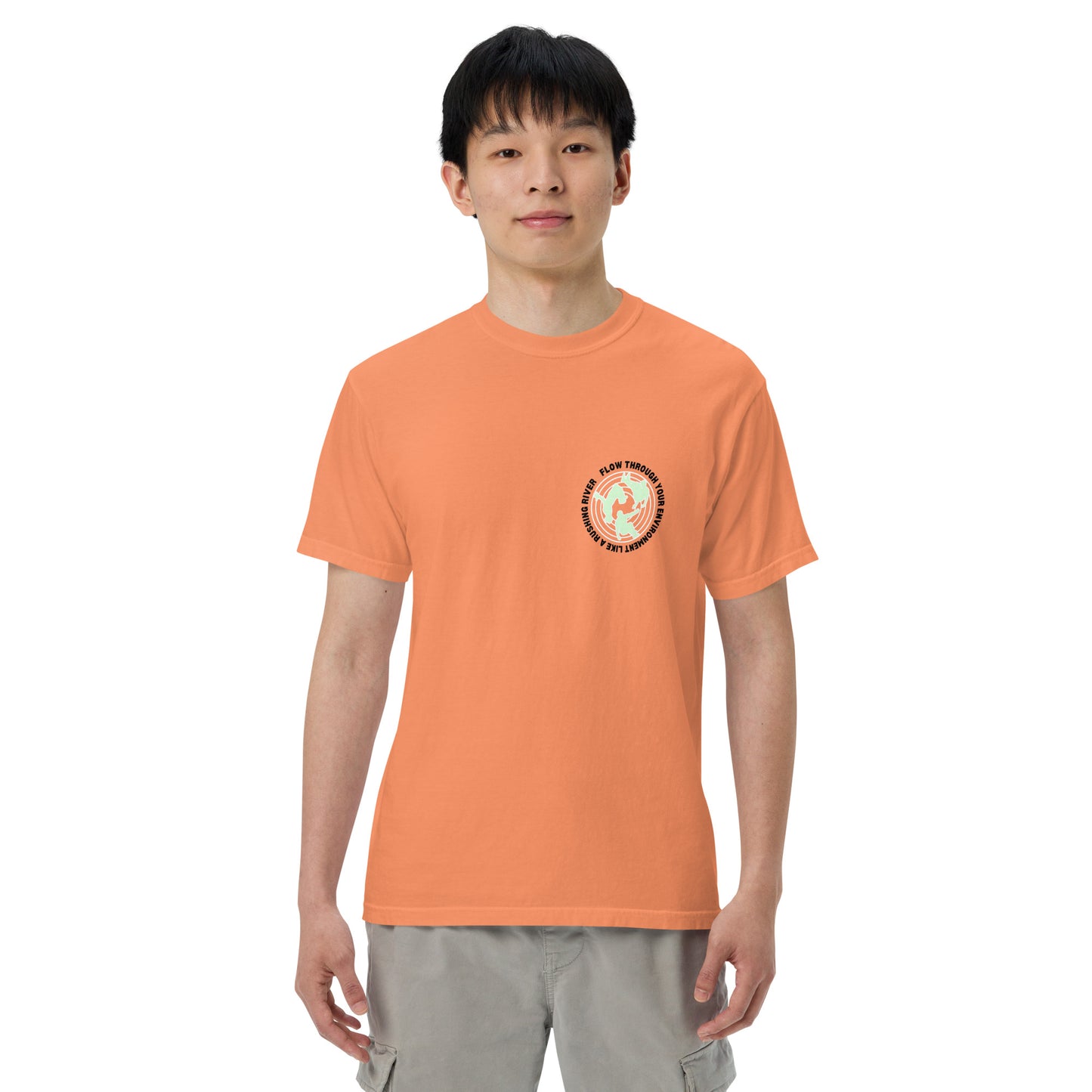 Flow Design Unisex heavyweight t-shirt
