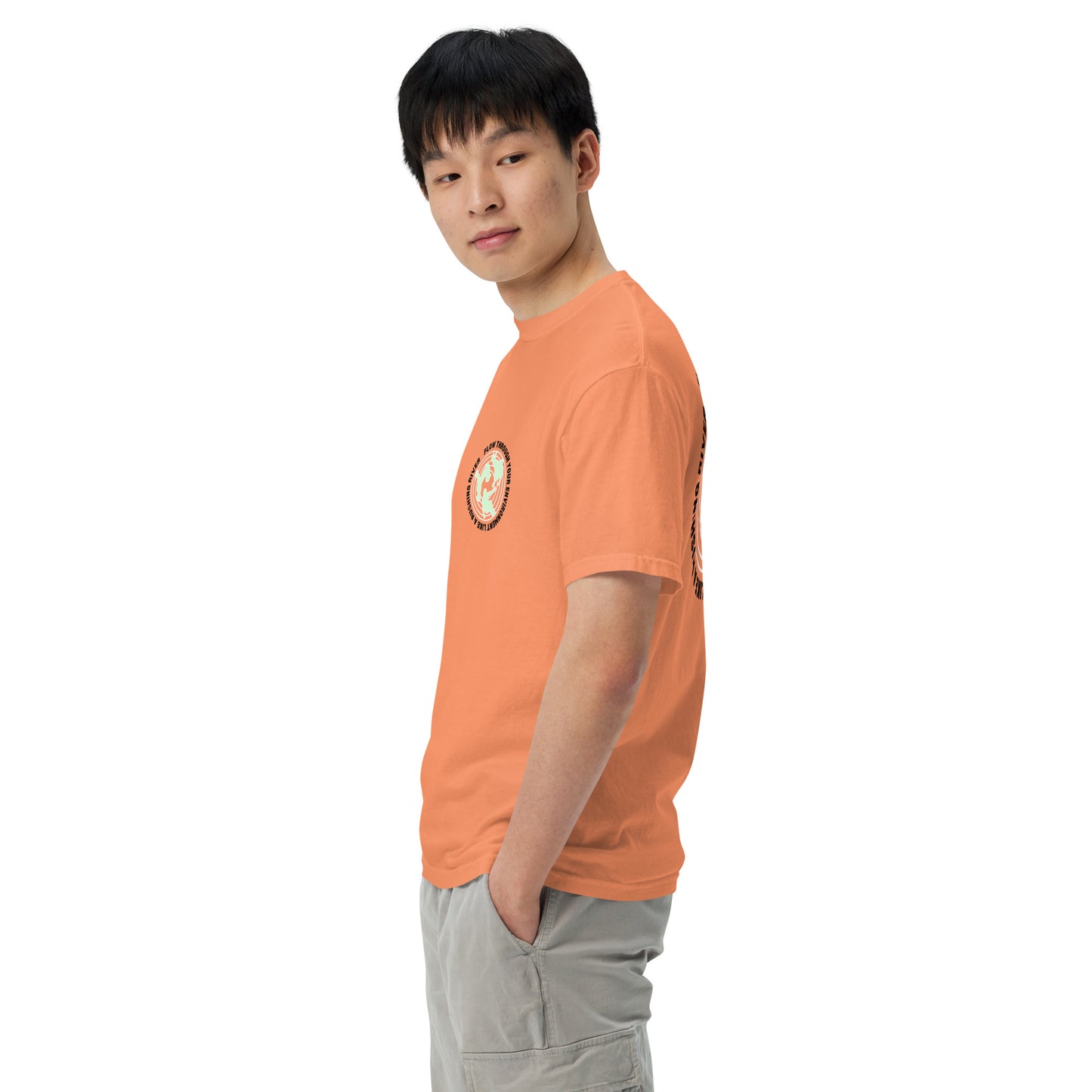 Flow Design Unisex heavyweight t-shirt