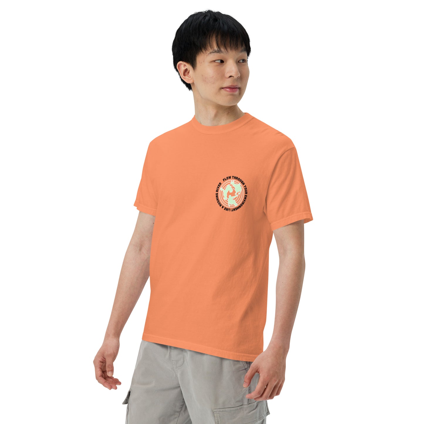 Flow Design Unisex heavyweight t-shirt
