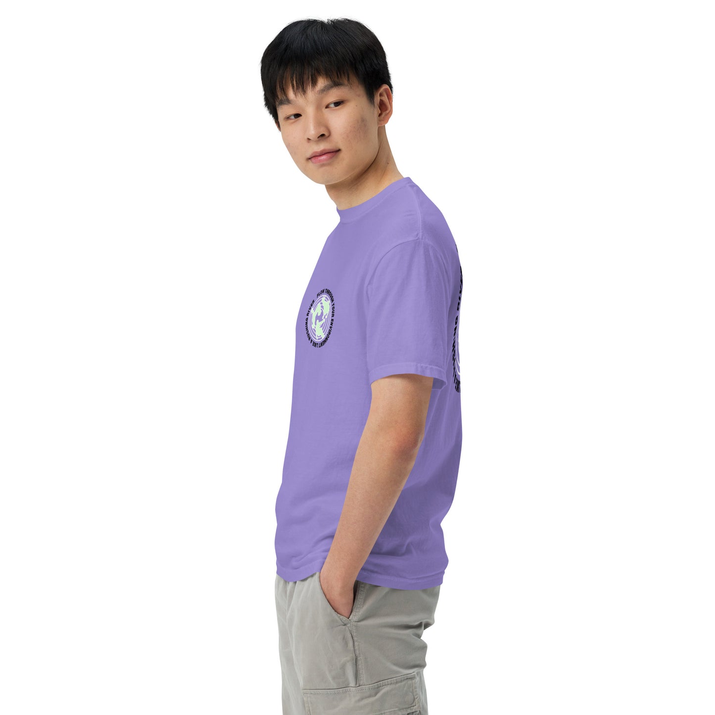 Flow Design Unisex heavyweight t-shirt
