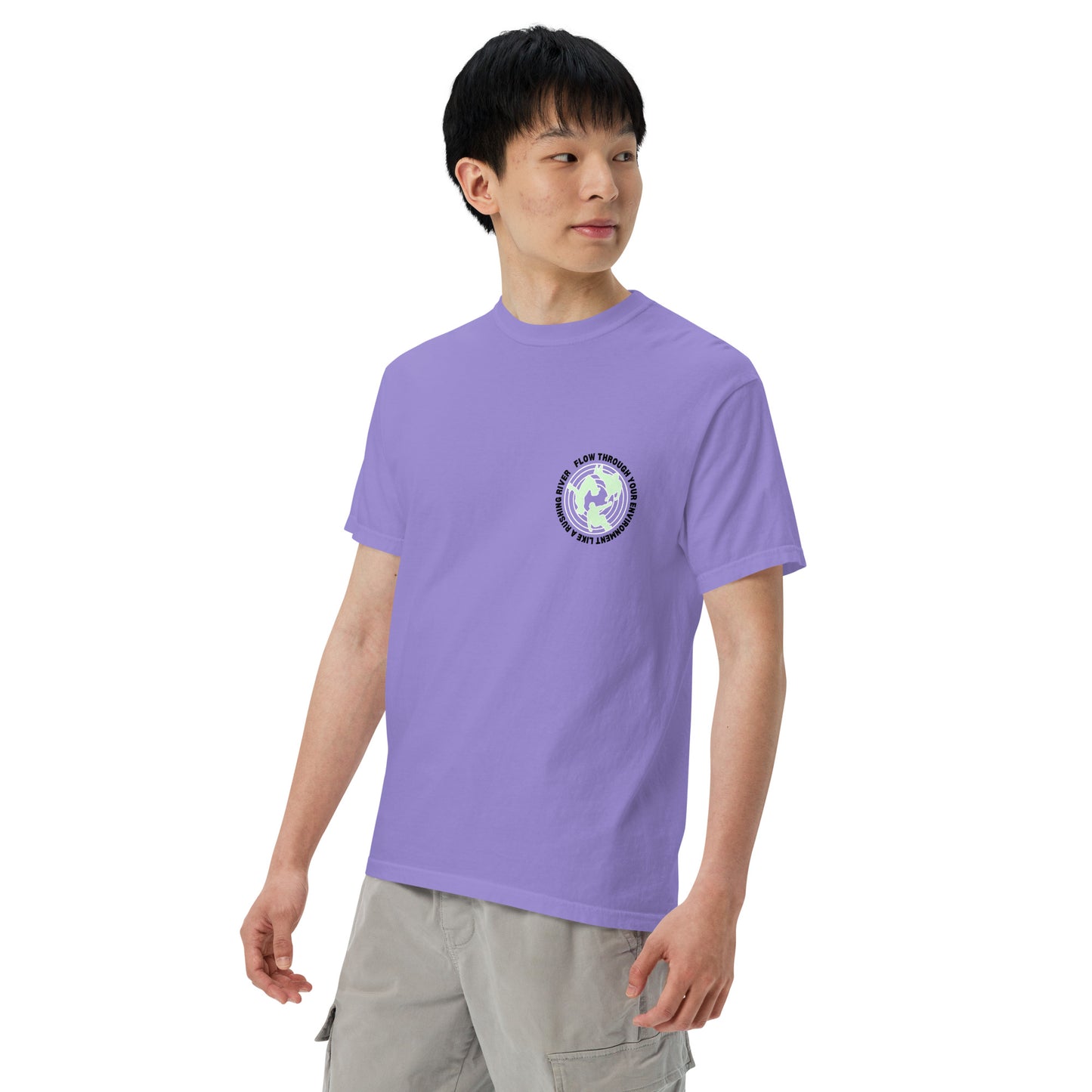 Flow Design Unisex heavyweight t-shirt