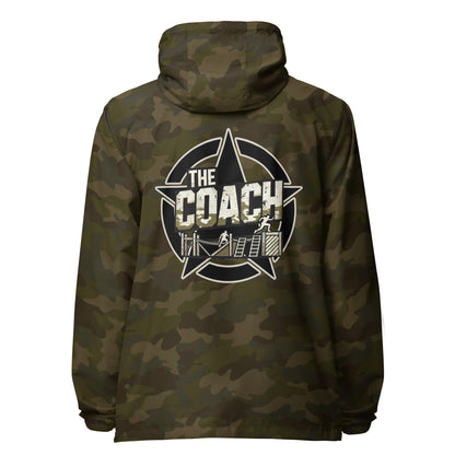 The Coach Unisex zip up windbreaker
