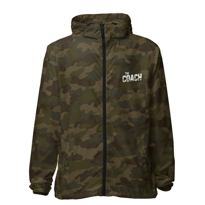 The Coach Unisex zip up windbreaker