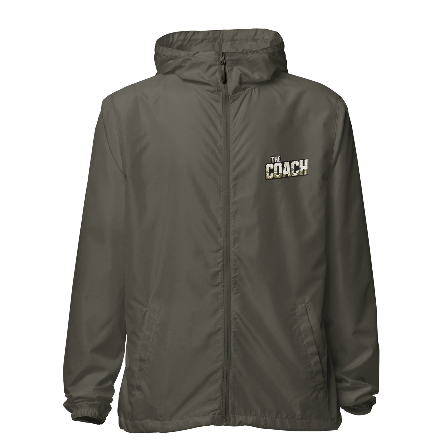 The Coach Unisex zip up windbreaker