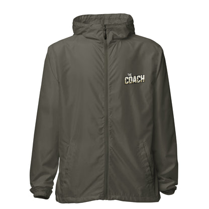 The Coach Unisex zip up windbreaker